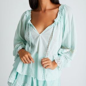 NWT LoveShackFancy Odina top
